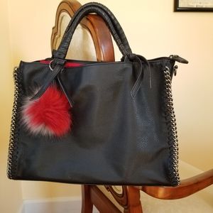 Expressions NYC Vegan Leather Handbag
